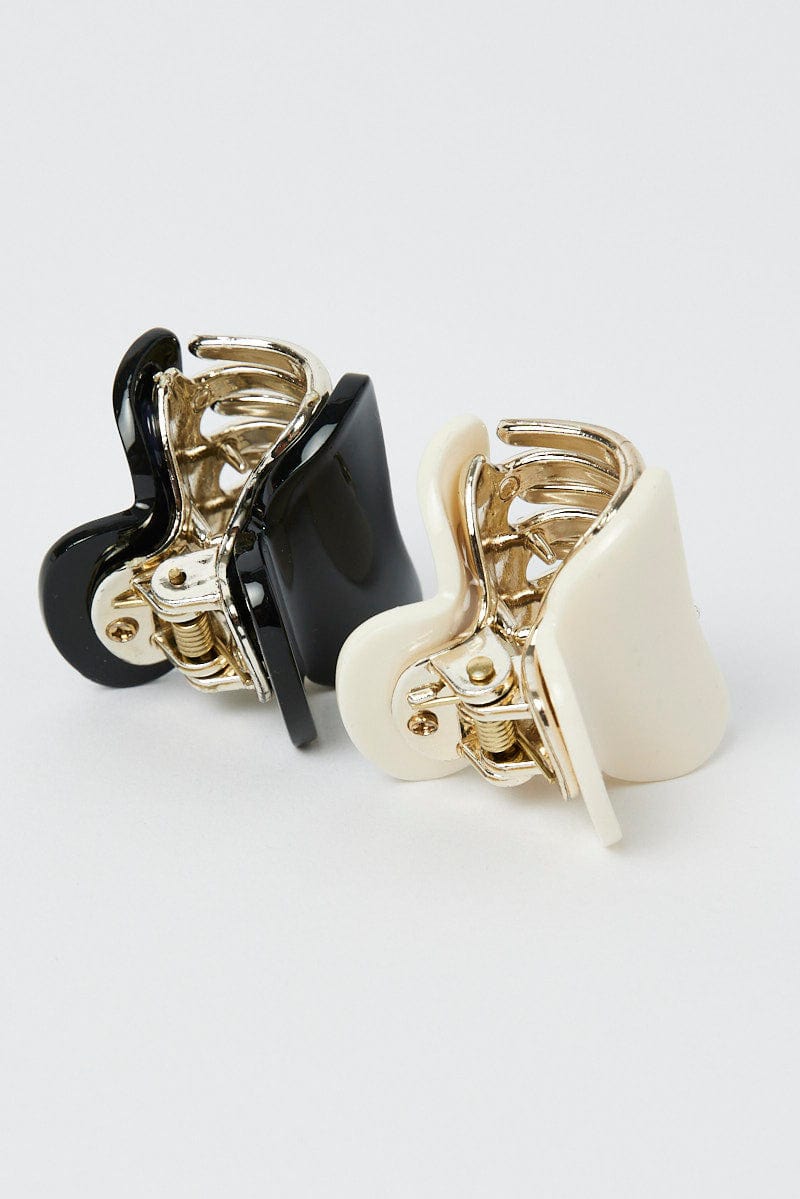 Multi 2 Pack Claw Clips for Ally Fashion