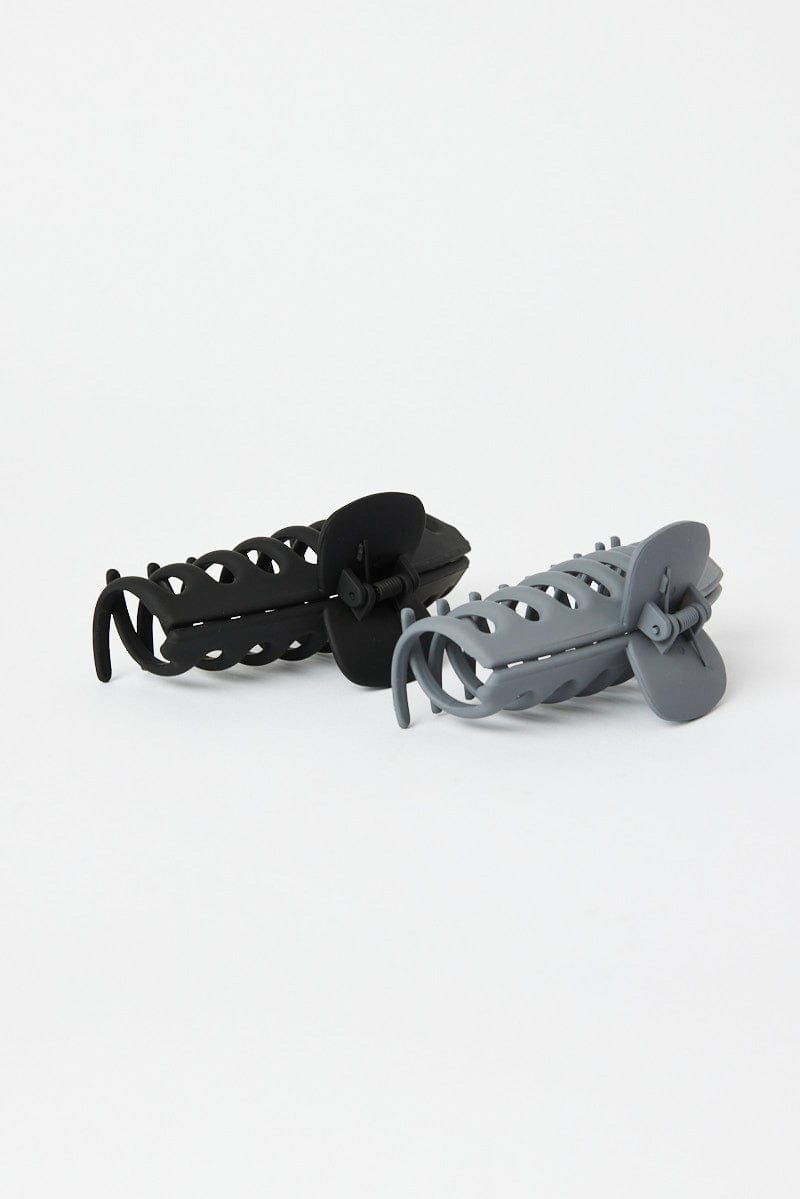 Multi 2 Pack Claw Clips for Ally Fashion