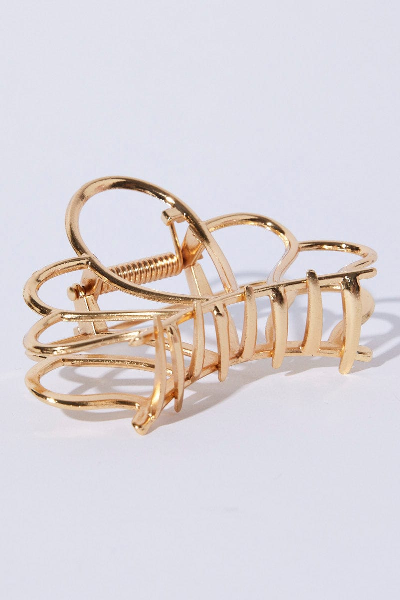 Gold Claw Clip for Ally Fashion