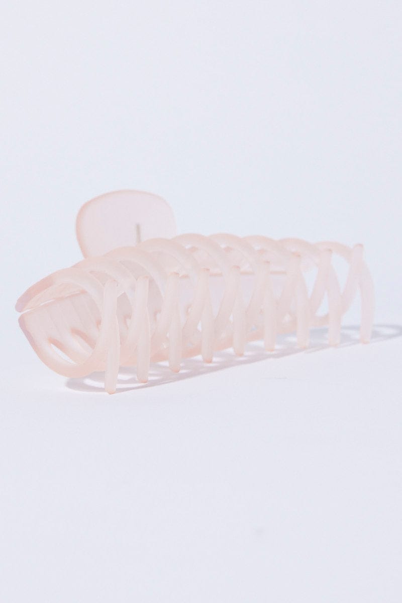 Pink Classic Hair Claw Clip for Ally Fashion