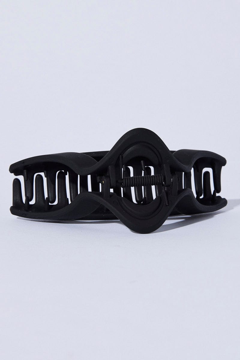 Black Triangle Claw Clips for Ally Fashion