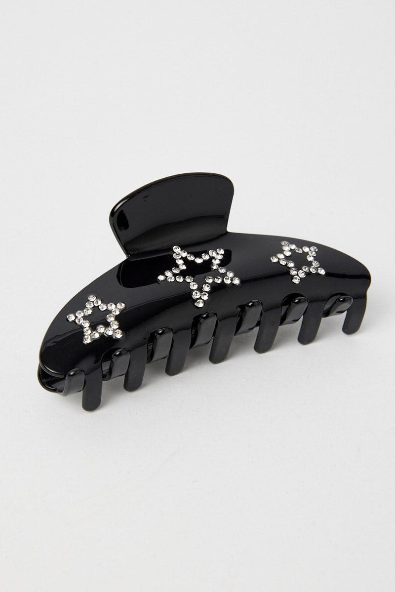 Black Star Claw Clip | Ally Fashion