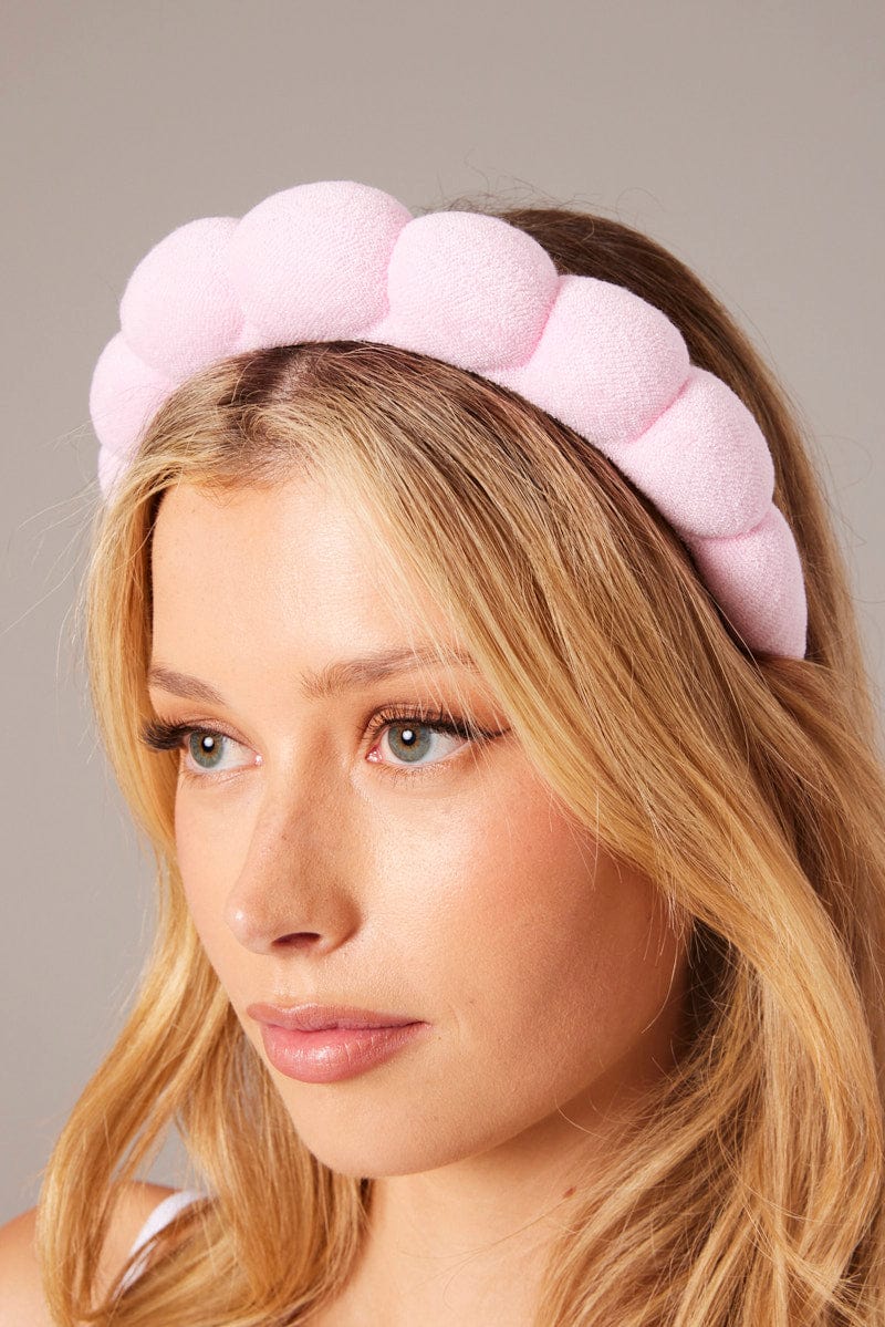 Pink Bubble Beauty Headband for Ally Fashion