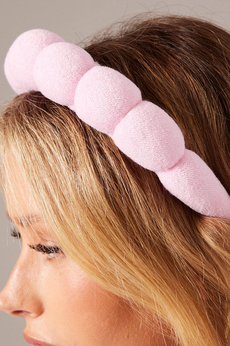 Pink Bubble Beauty Headband for Ally Fashion