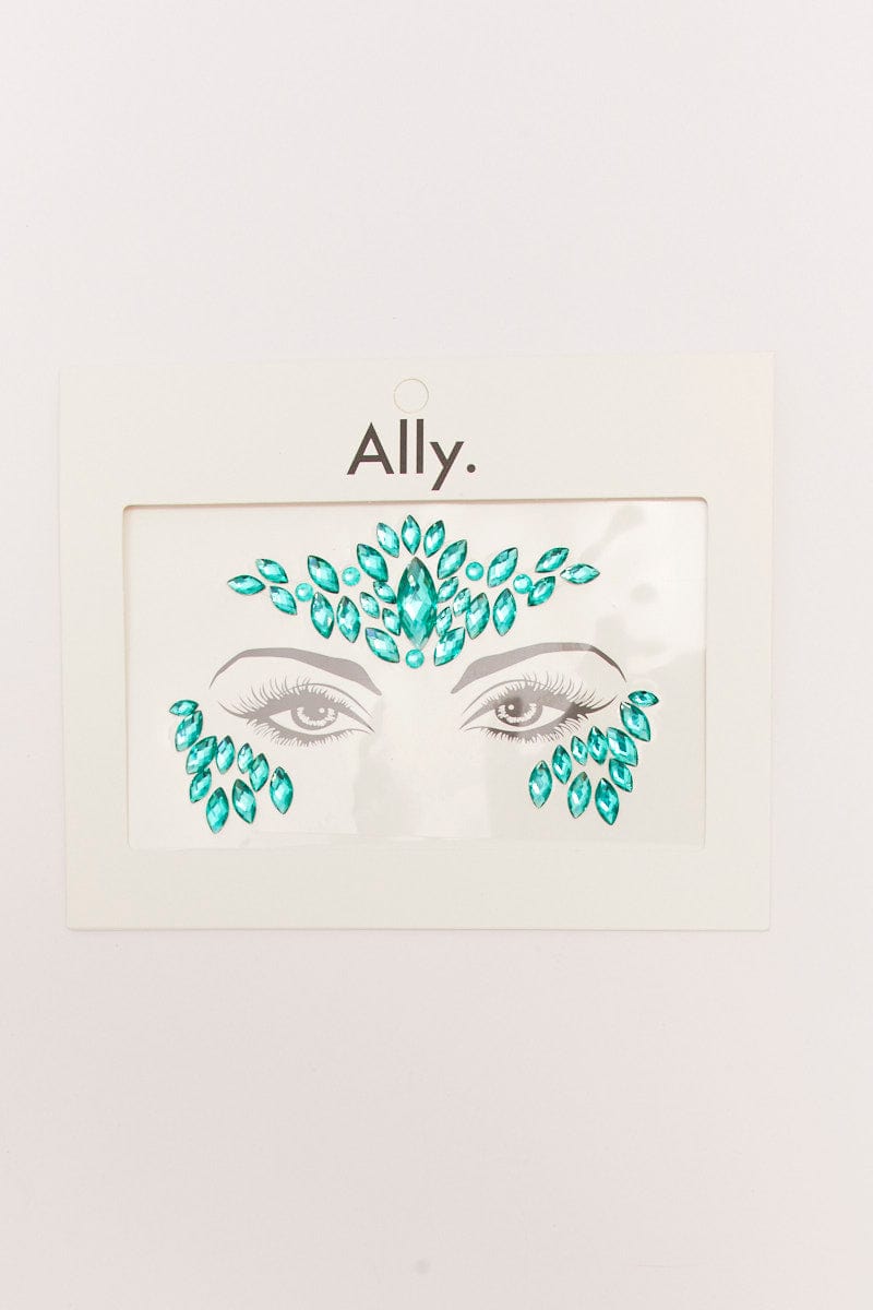 Green Face Jewellery for Ally Fashion