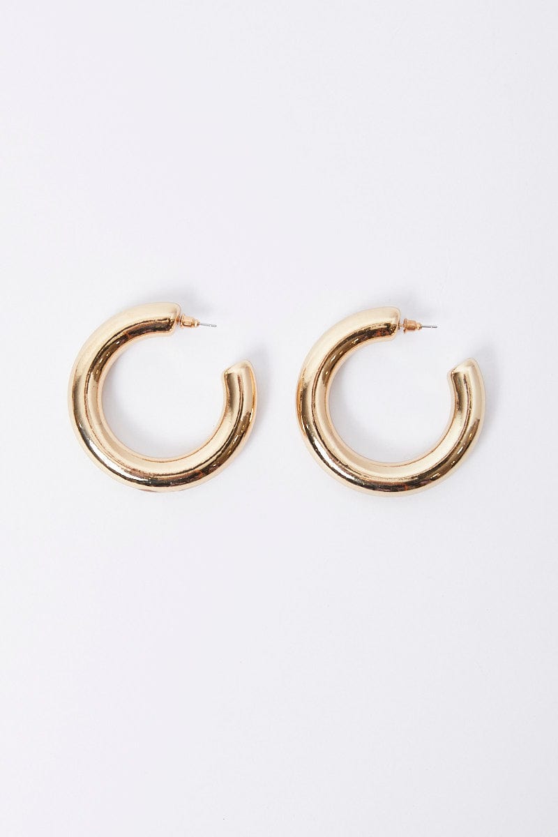 Gold Hoop Earrings | Ally Fashion