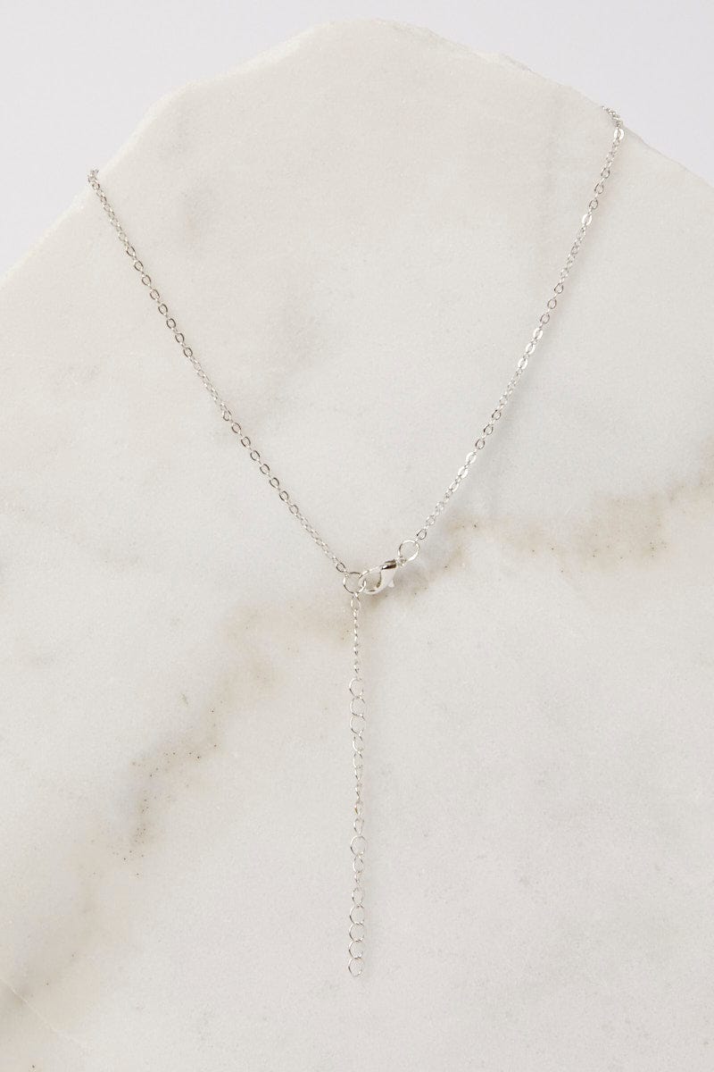 Silver Rhinestones Cross Pendent Necklace for Ally Fashion