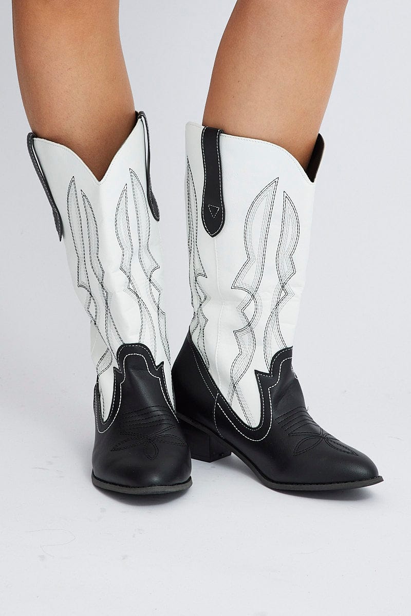 Multi Cowboy Boots for Ally Fashion