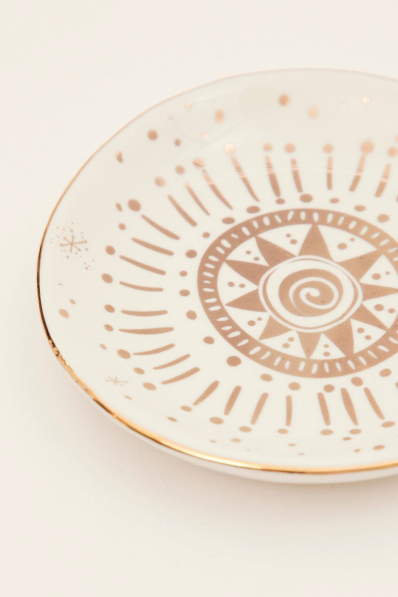 White Sun Trinket Dish for Ally Fashion