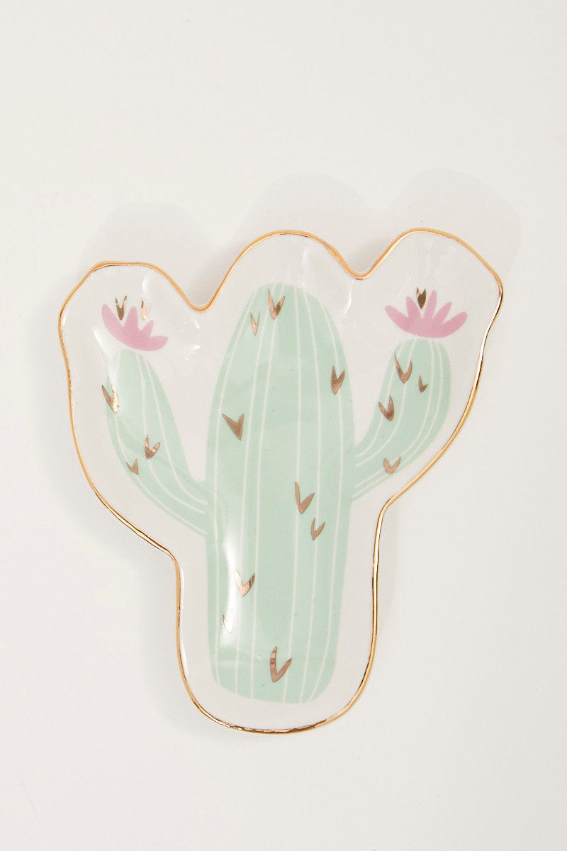 Multi Cactus Trinket Dish for Ally Fashion