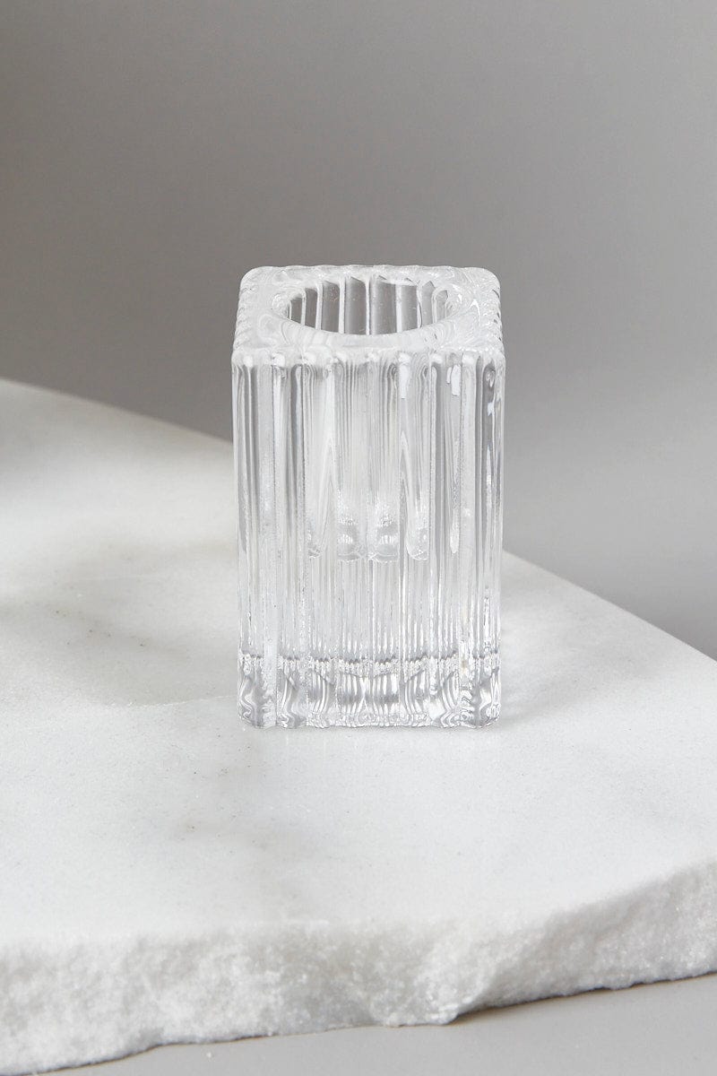 Metallic Glass Candle Holder for Ally Fashion