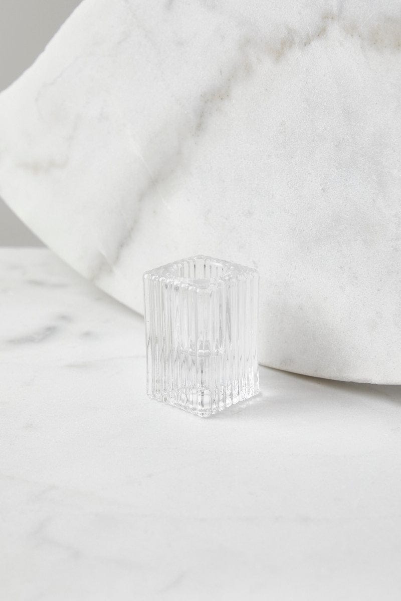 Metallic Glass Candle Holder for Ally Fashion