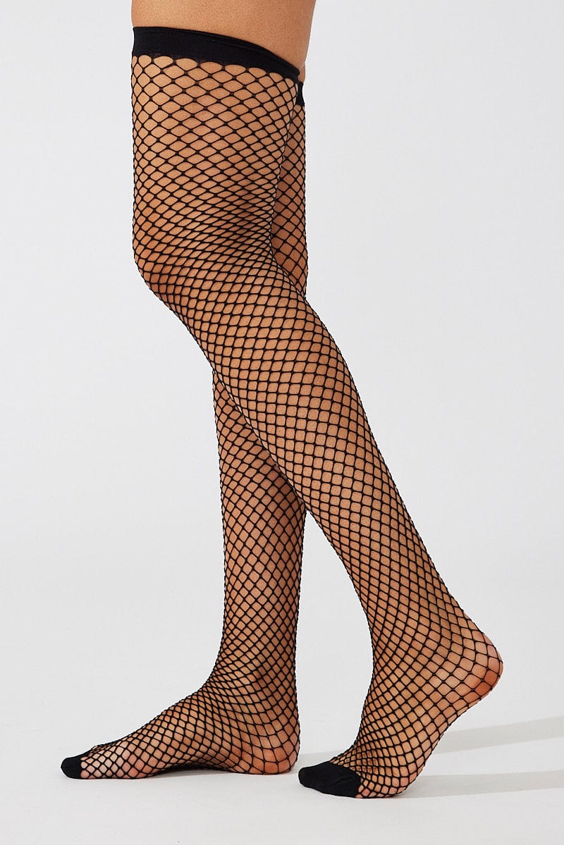 Black Fishnet Socks for Ally Fashion