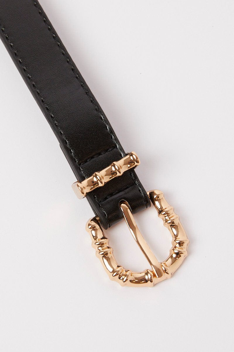 Black Buckle Belt for Ally Fashion