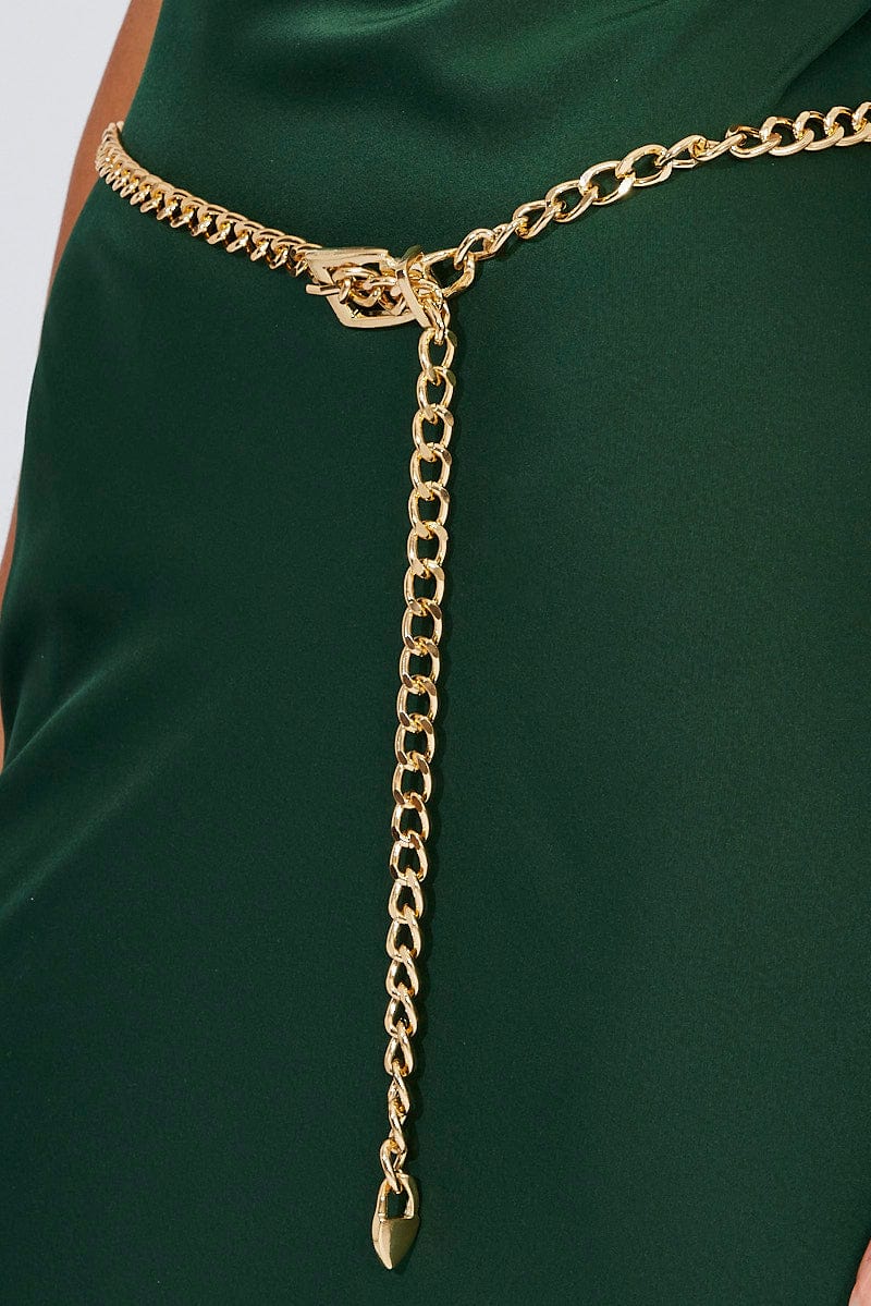Eyra Layered Chain Belt-Gold – YG COLLECTION