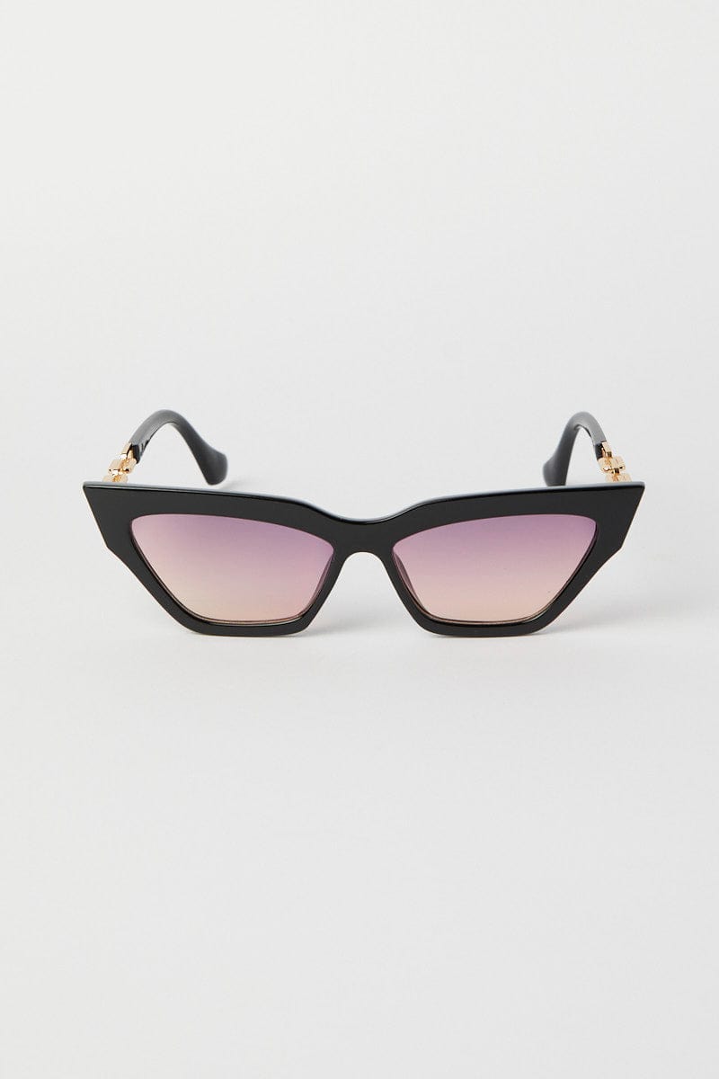 Black Cat Eye Sunglasses for Ally Fashion