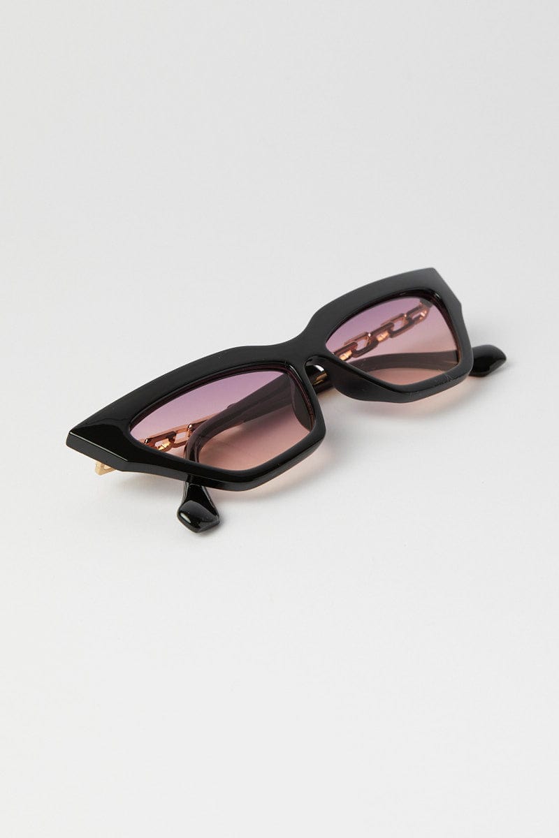 Black Cat Eye Sunglasses for Ally Fashion