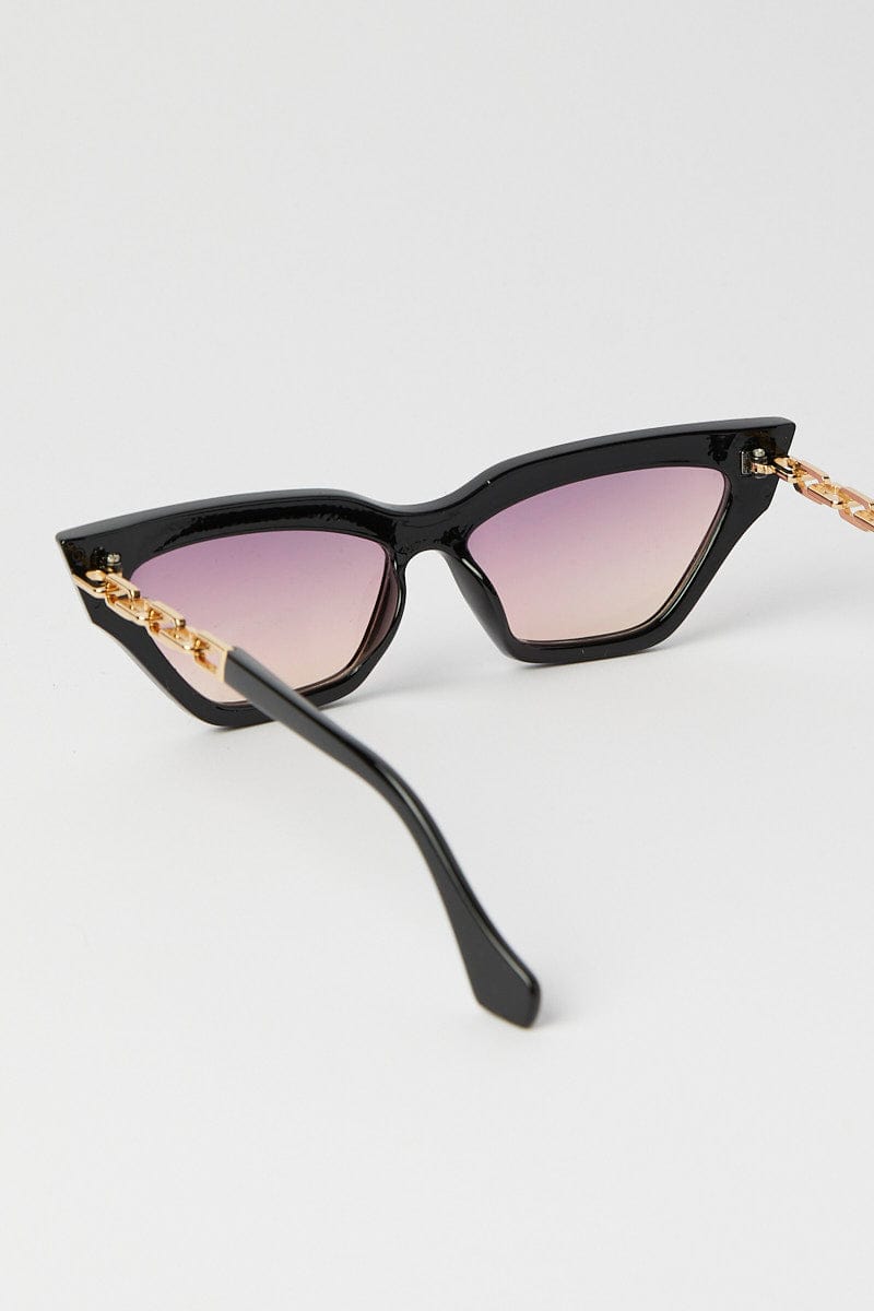 Black Cat Eye Sunglasses for Ally Fashion