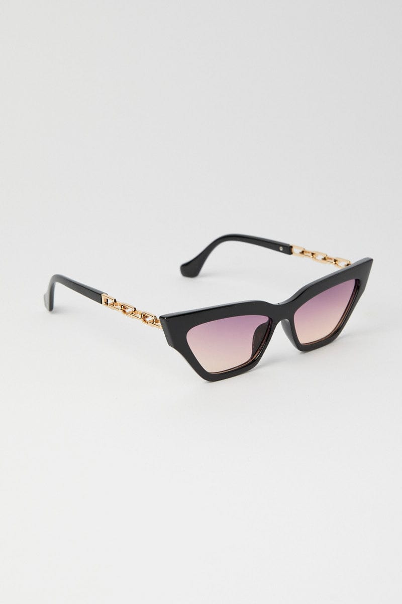 Black Cat Eye Sunglasses for Ally Fashion