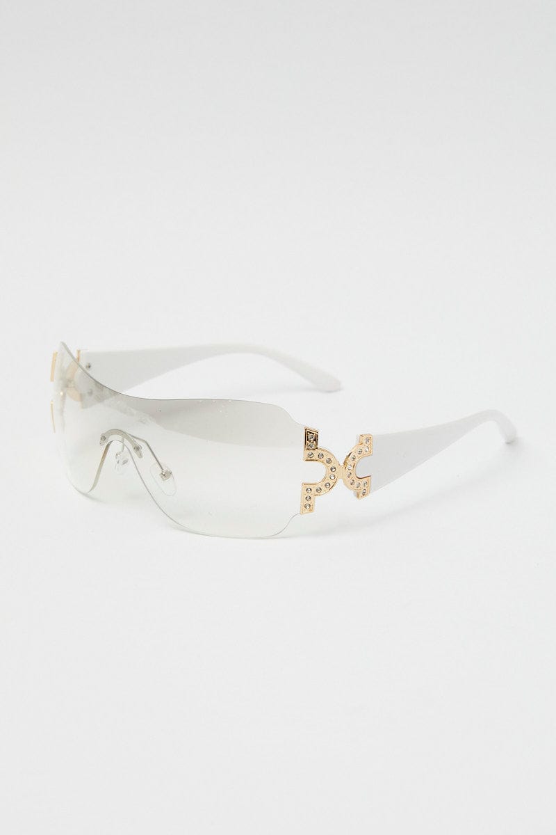 White Fashion Sunglasses for Ally Fashion