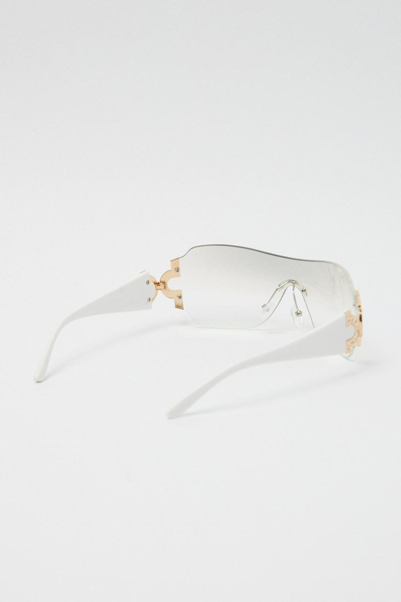 White Fashion Sunglasses for Ally Fashion