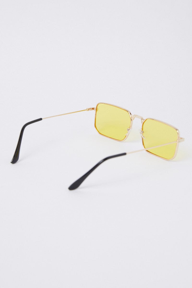 Yellow Fashion Sunglasses for Ally Fashion