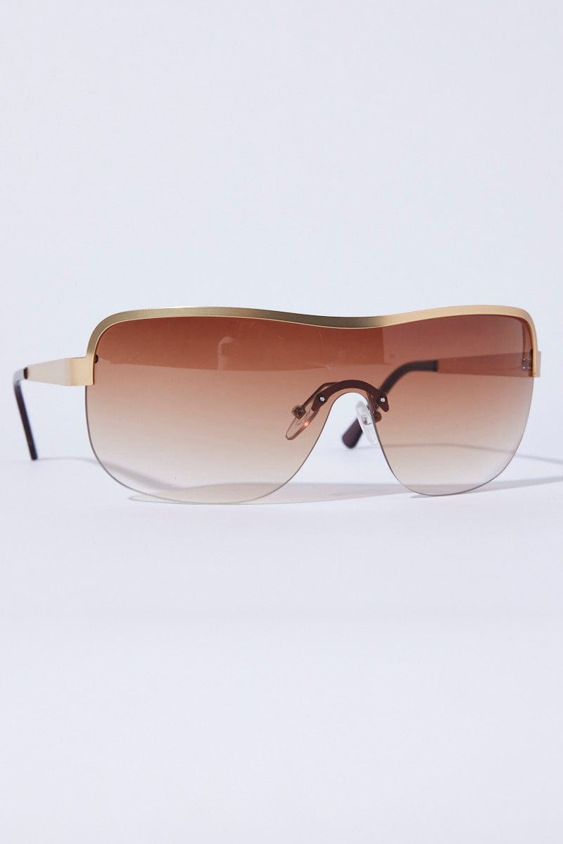 Brown Fashion Sunglasses for Ally Fashion