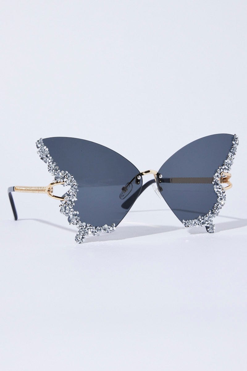 Black Butterfly Sunglasses for Ally Fashion