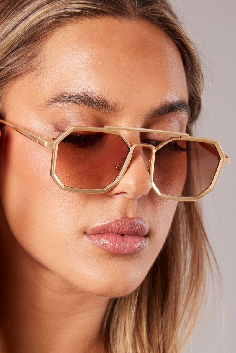 Brown Fashion Sunglasses for Ally Fashion