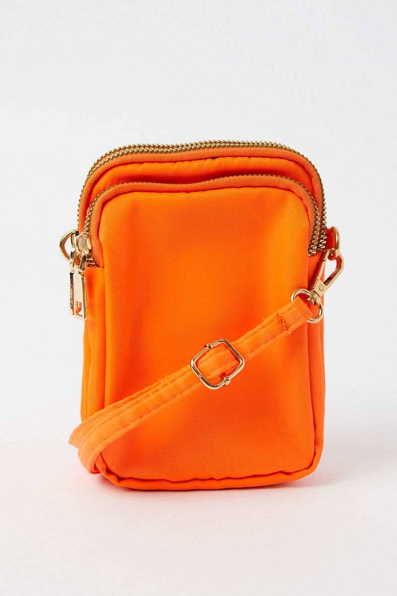 Orange Utility Crossbody Bag for Ally Fashion