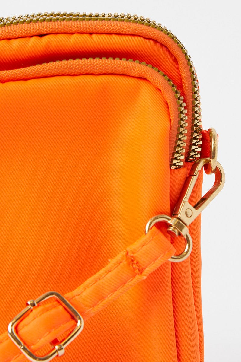 Orange Utility Crossbody Bag for Ally Fashion