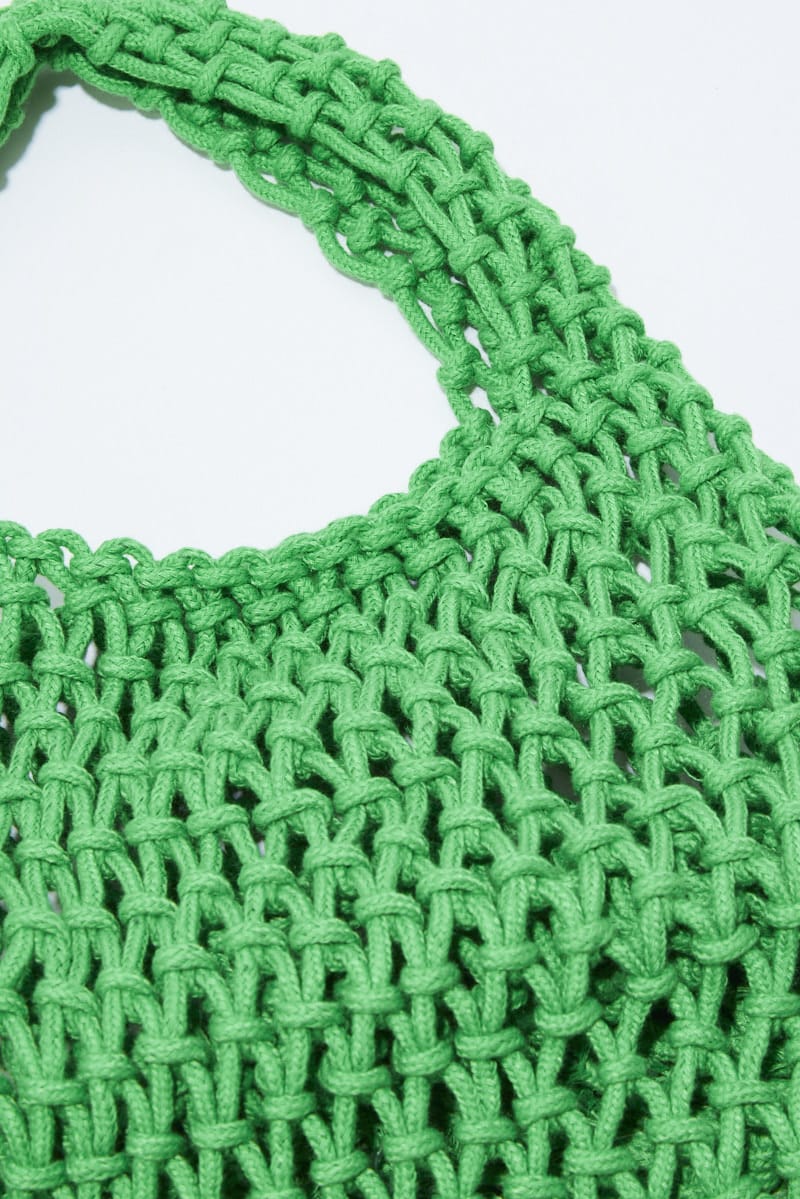 Green Crochet Bag for Ally Fashion