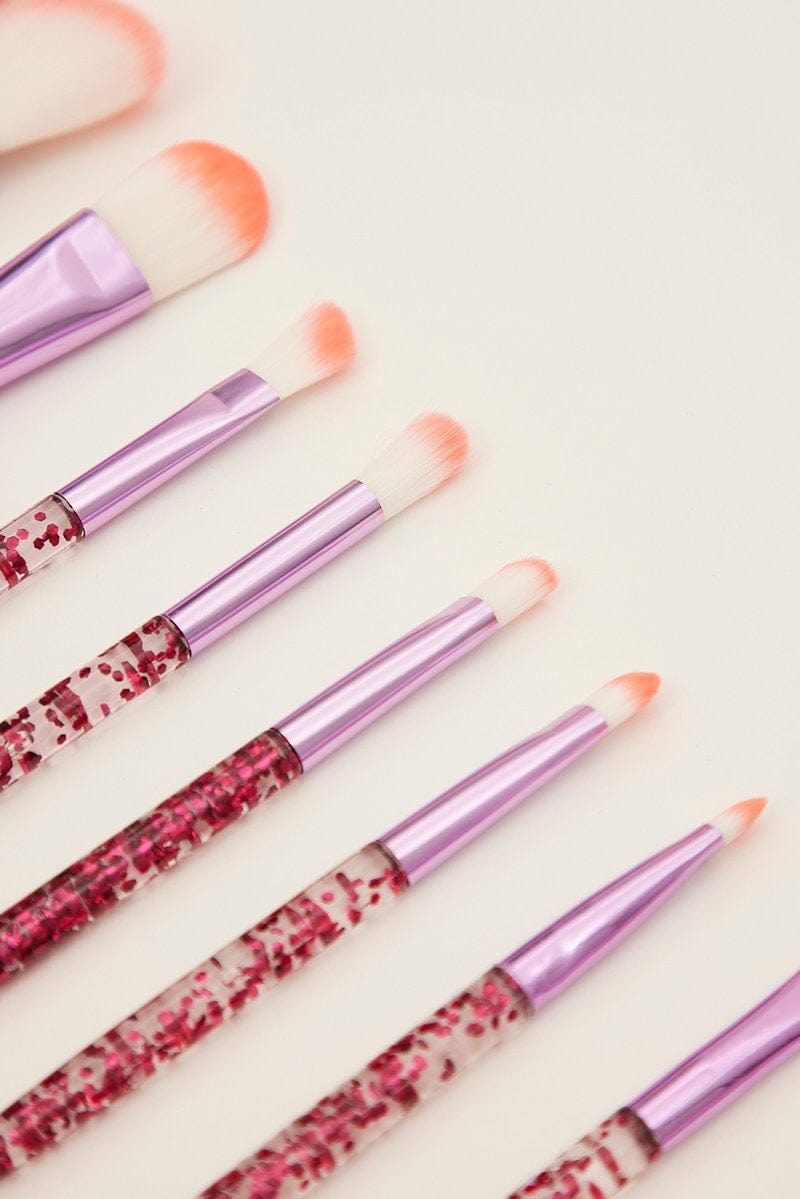 Pink Make Up Brush Set for Ally Fashion
