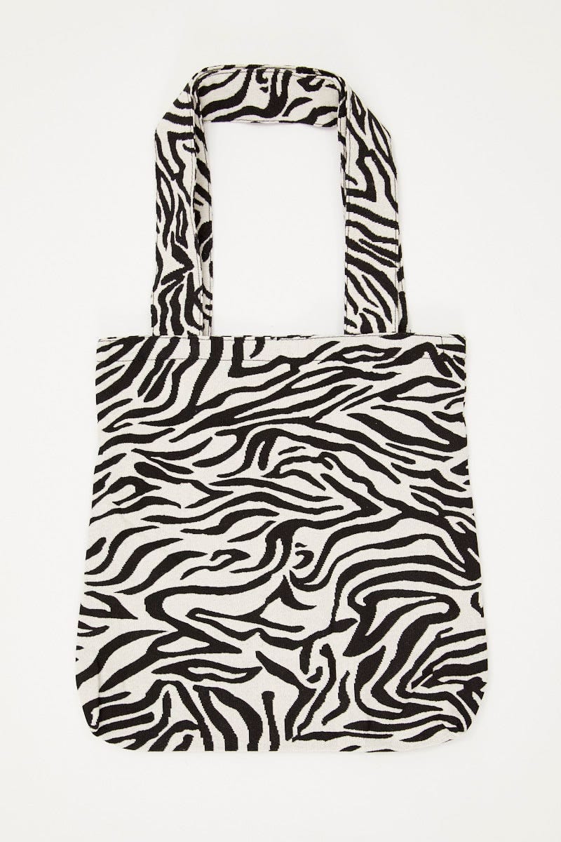 BAGS Print Cord Tote Bag for Women by Ally