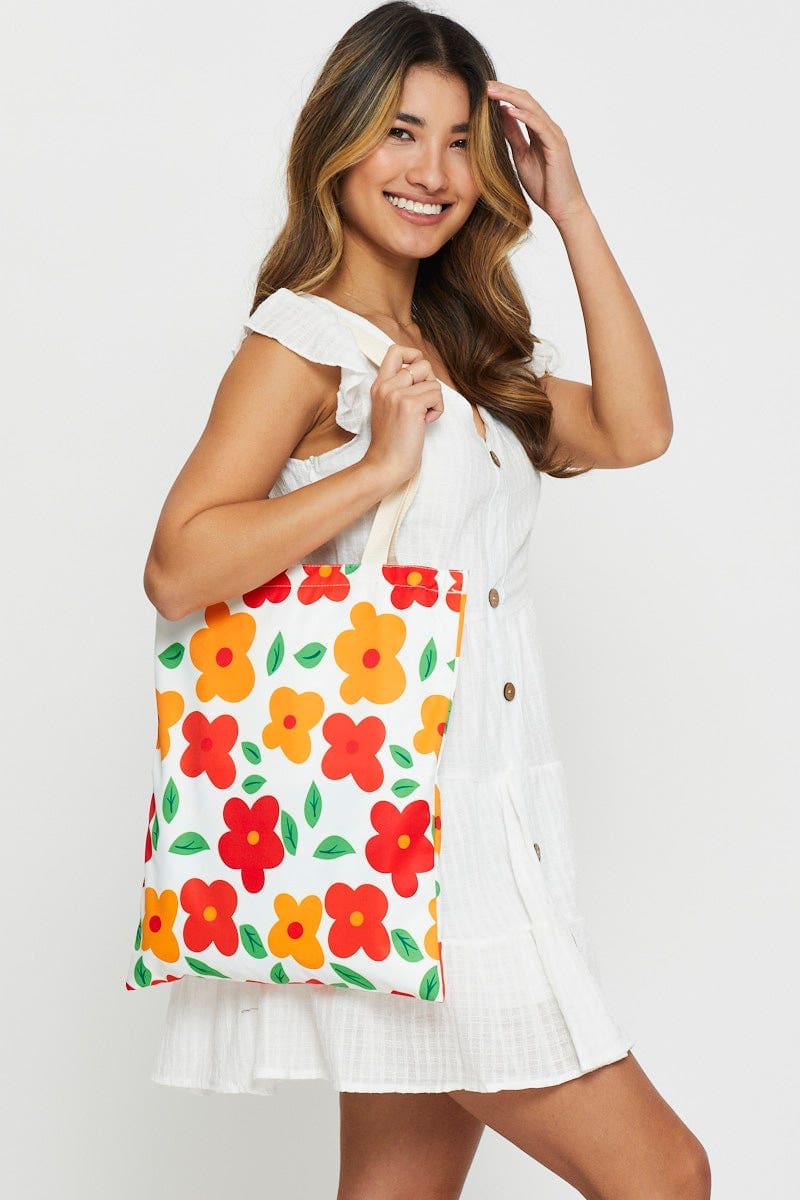 BAGS Print Print Tote Bag for Women by Ally