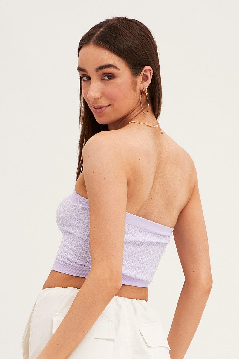 BANDEAU Multi Colour Seamless Bandeau Top for Women by Ally