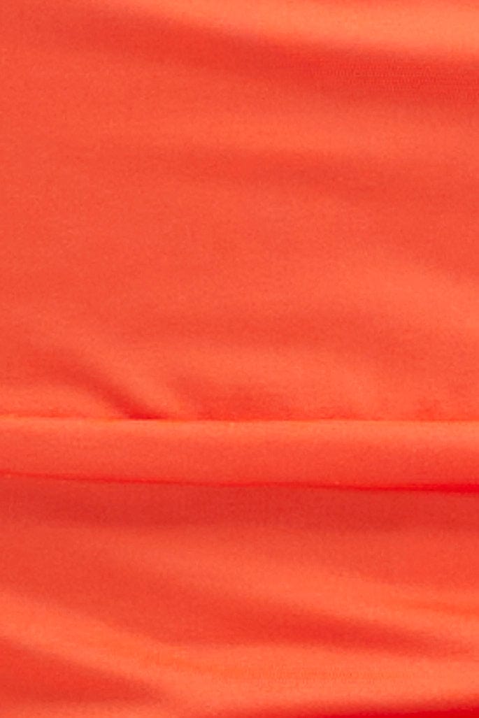 BANDEAU Orange Bandeau Top Boob Tube Twist for Women by Ally