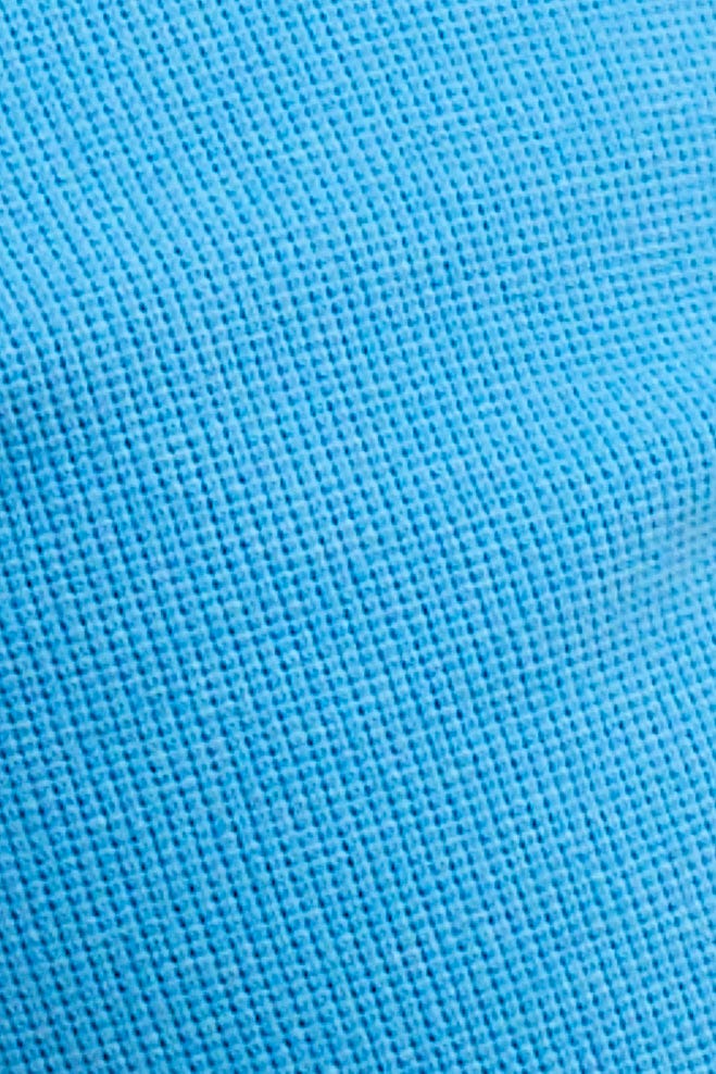 BASIC Blue Sutton Basic Rib Notch Singlet for Women by Ally