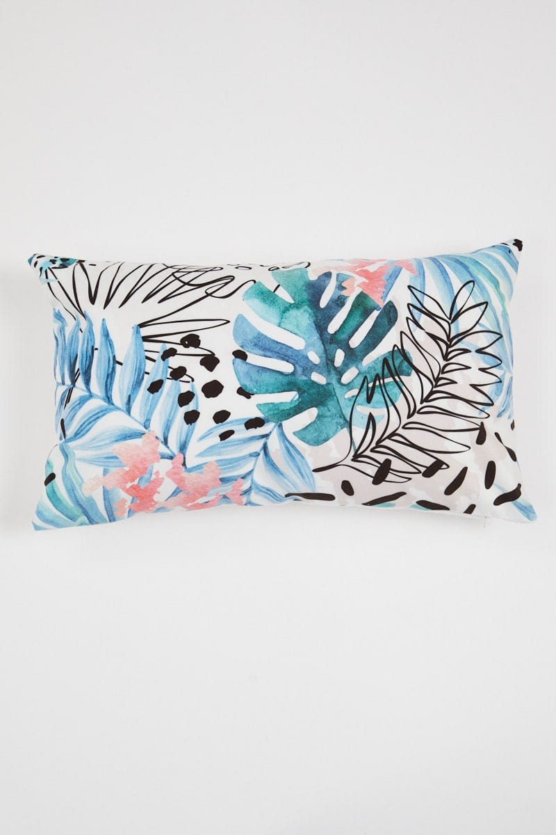BEDDINGS&PILLOWCASES Print Painted Tropical Print Cushion Cover 50Cm By 30Cm for Women by Ally