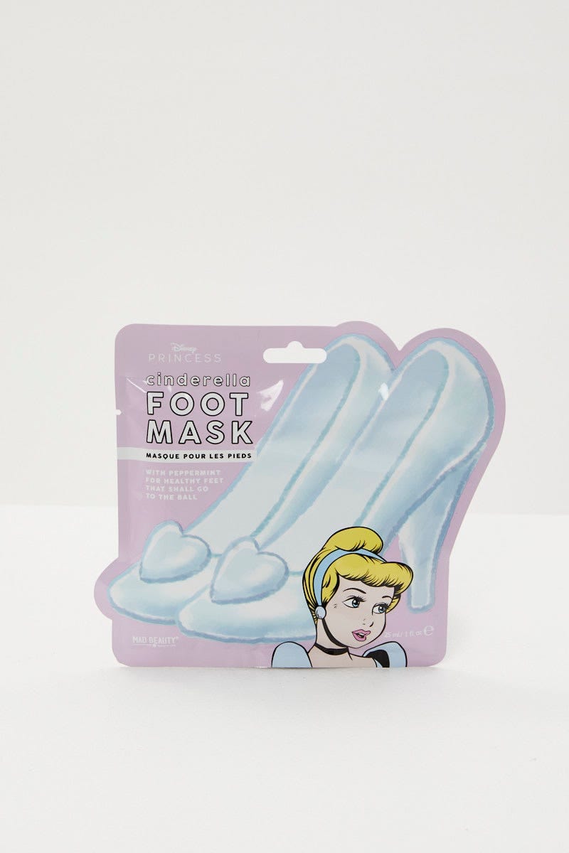 BODY & HAIR Multi Disney Pop Princess Foot Mask for Women by Ally
