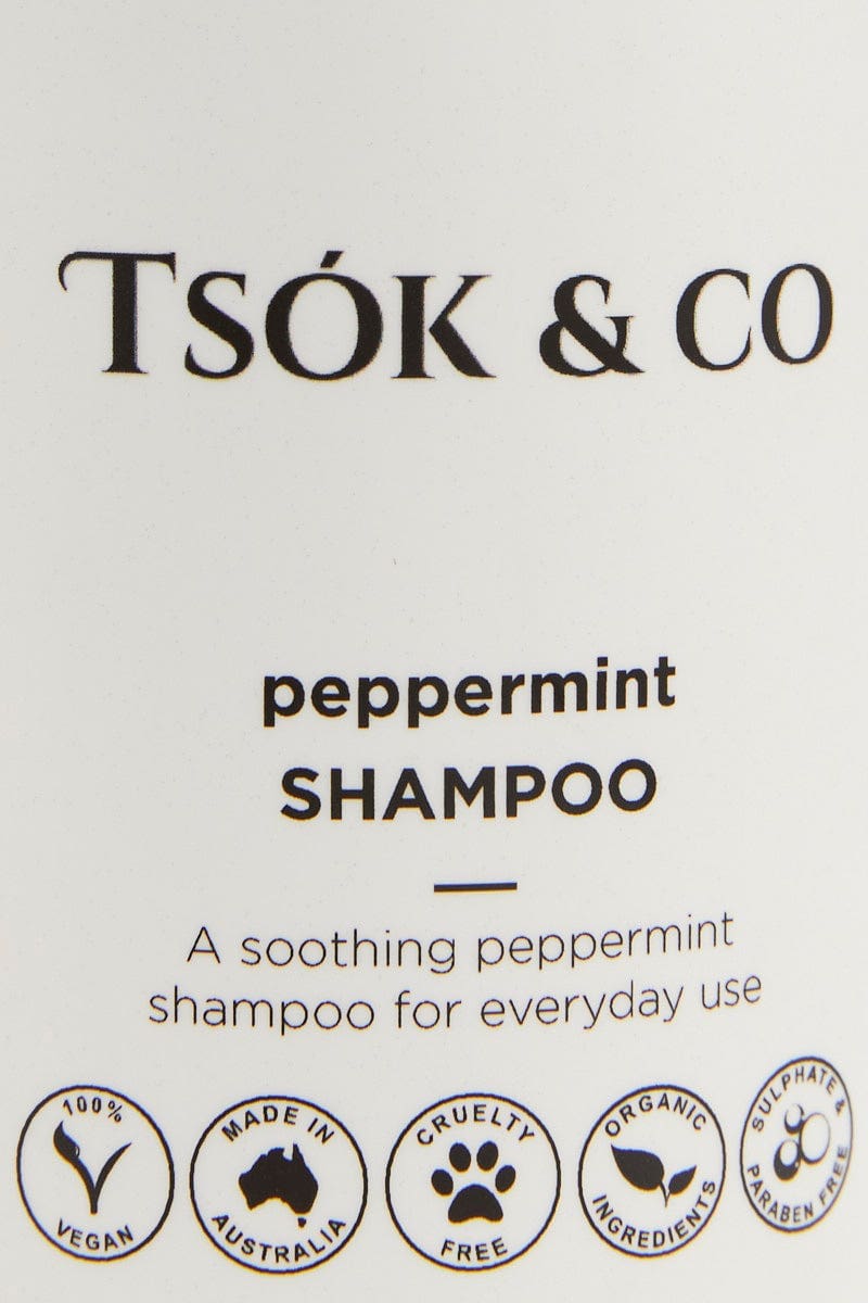 BODY & HAIR White Tsok And Co Peppermint Shampoo 250Ml for Women by Ally