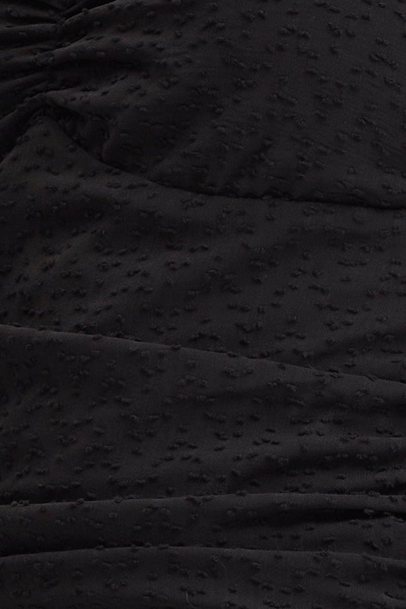 BODYSUIT Black Bodysuit Top Long Sleeve for Women by Ally