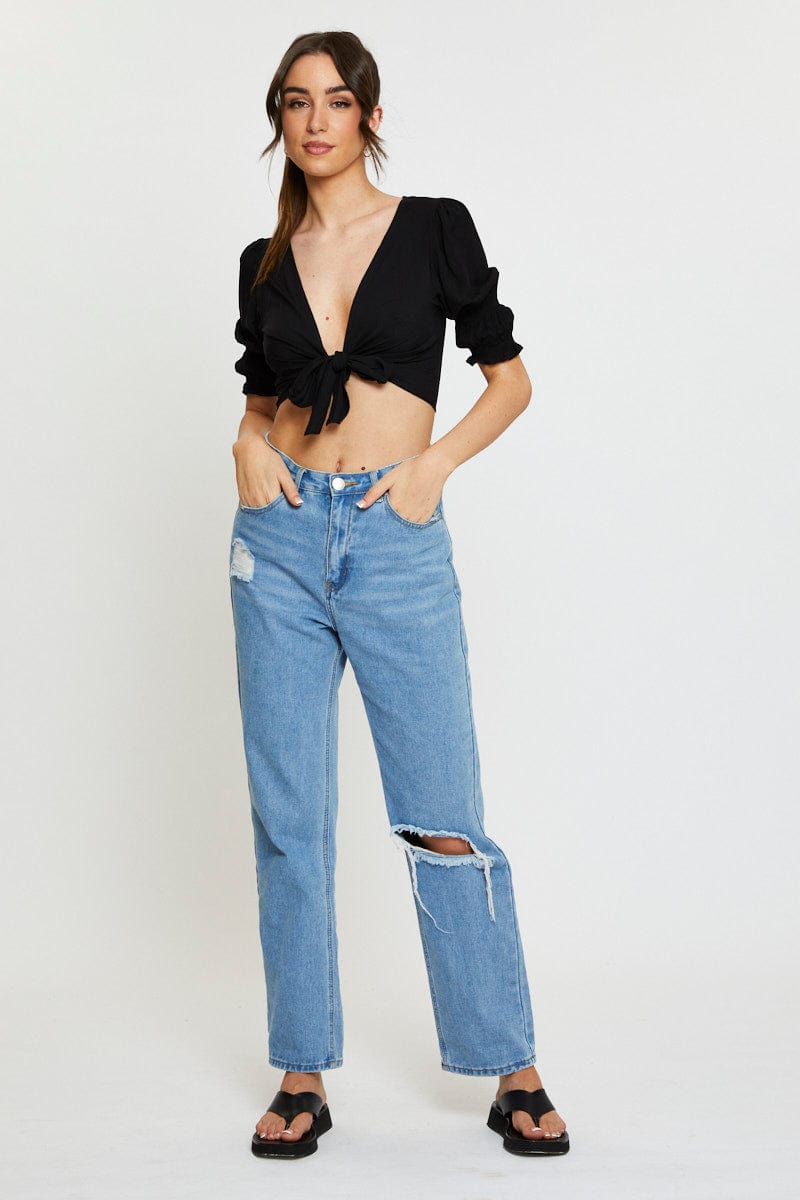 Bolero Sort Women’s Black Crop Bolero Short Sleeve | Ally Fashion
