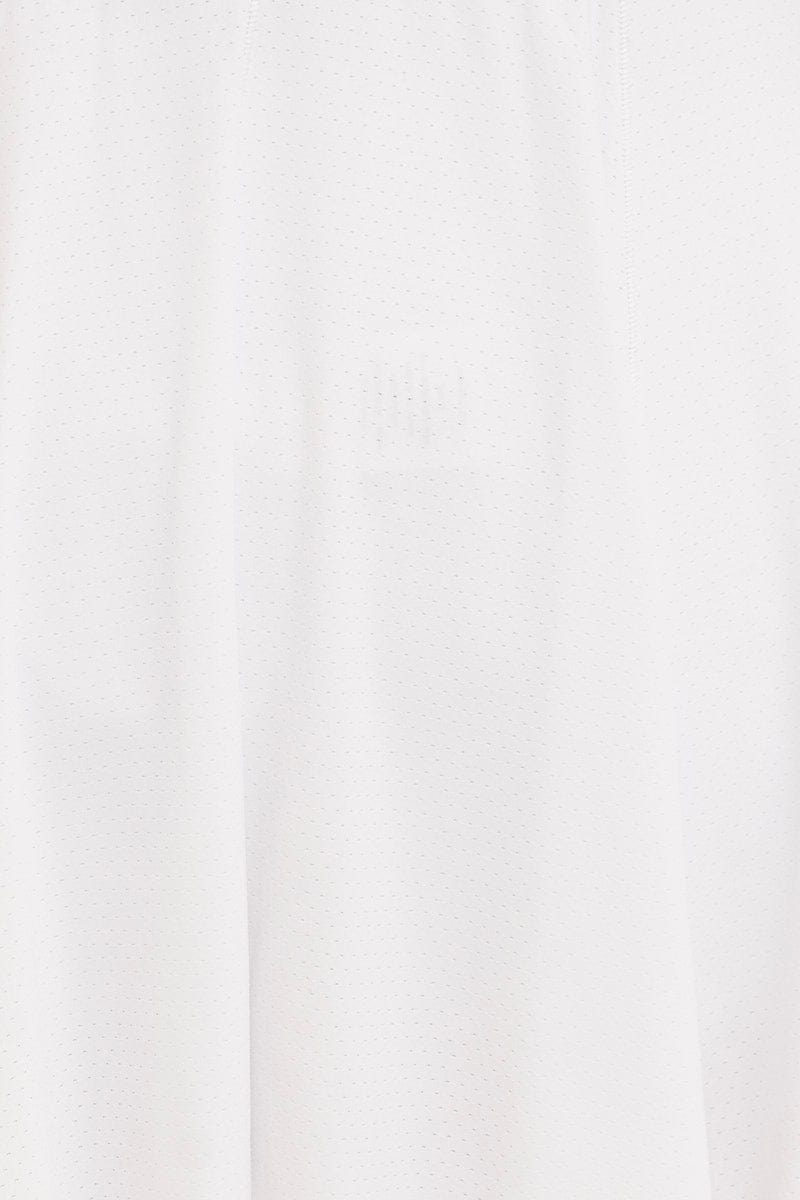 BOTTOM White Flare Skort Activewear for Women by Ally