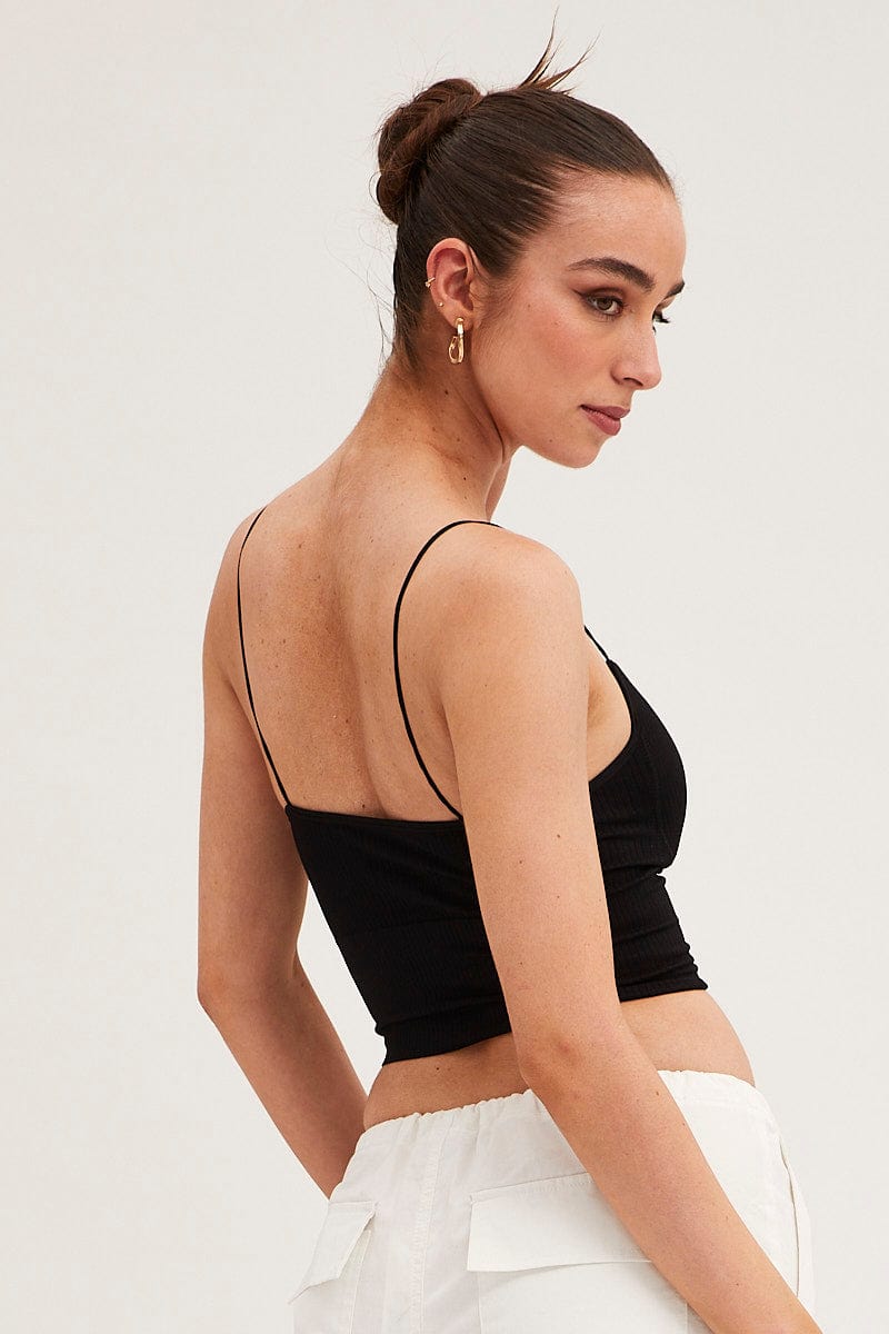 BRALETTE Black Bralette Seamless for Women by Ally