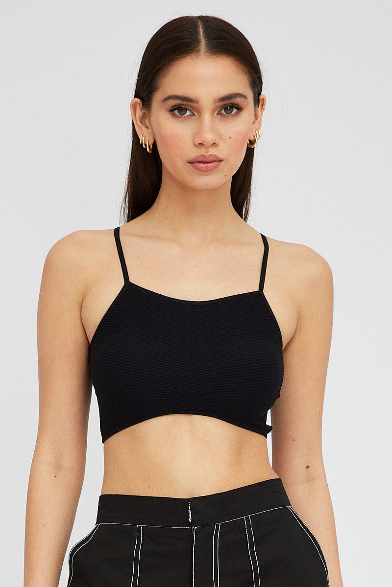 Black Bralette Seamless for Ally Fashion