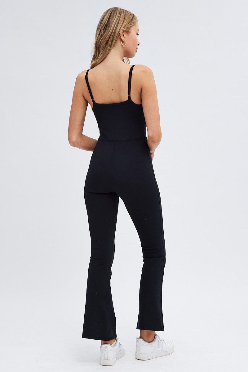 Black Unitard Activewear for Ally Fashion