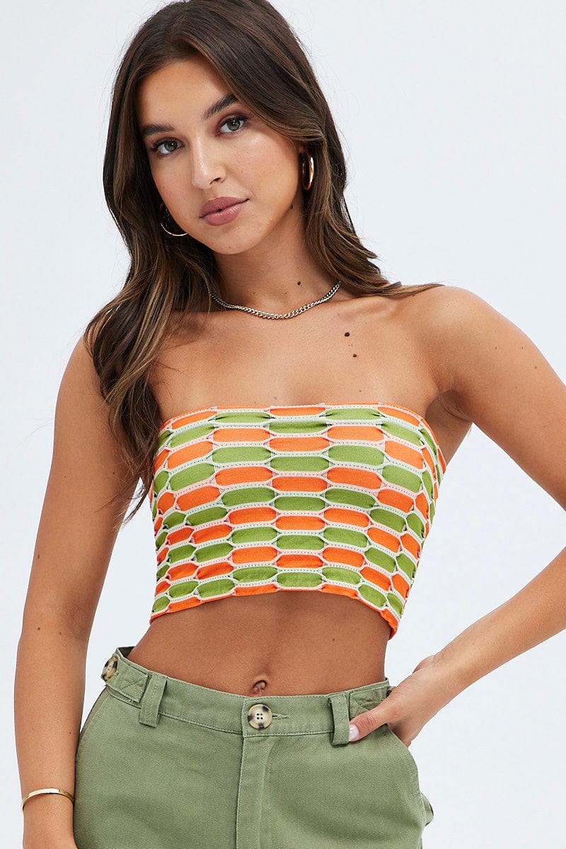 Multi Bandeau Top Seamless for Ally Fashion