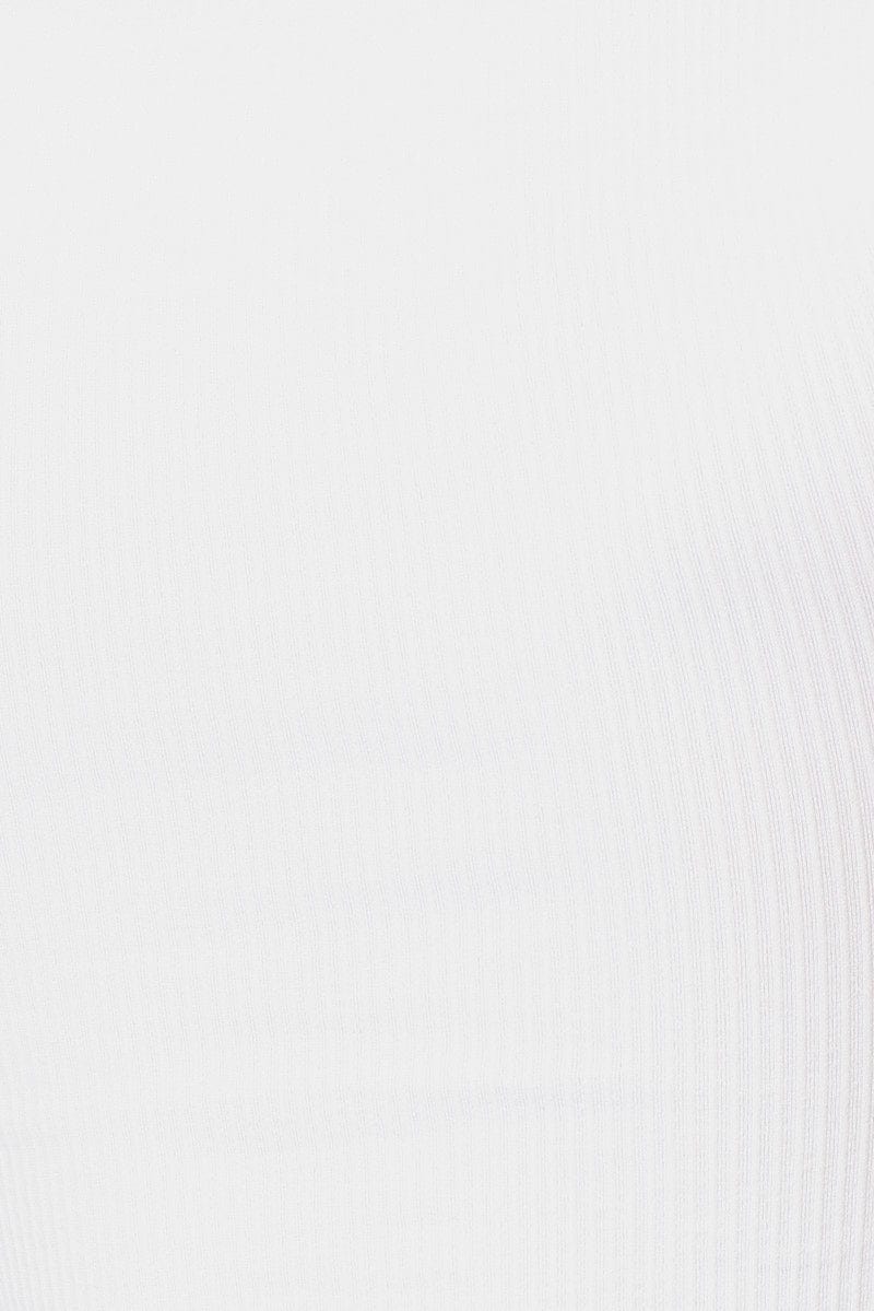 White T Shirt Short Sleeve Round Neck Seamless | Ally Fashion