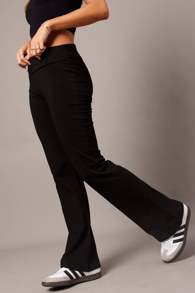 Faux Leather Joggers in Color Black (XL to 2XL) – AllyOops Boutique